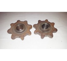 Звездочка сеялки натяжная метал. ш 38